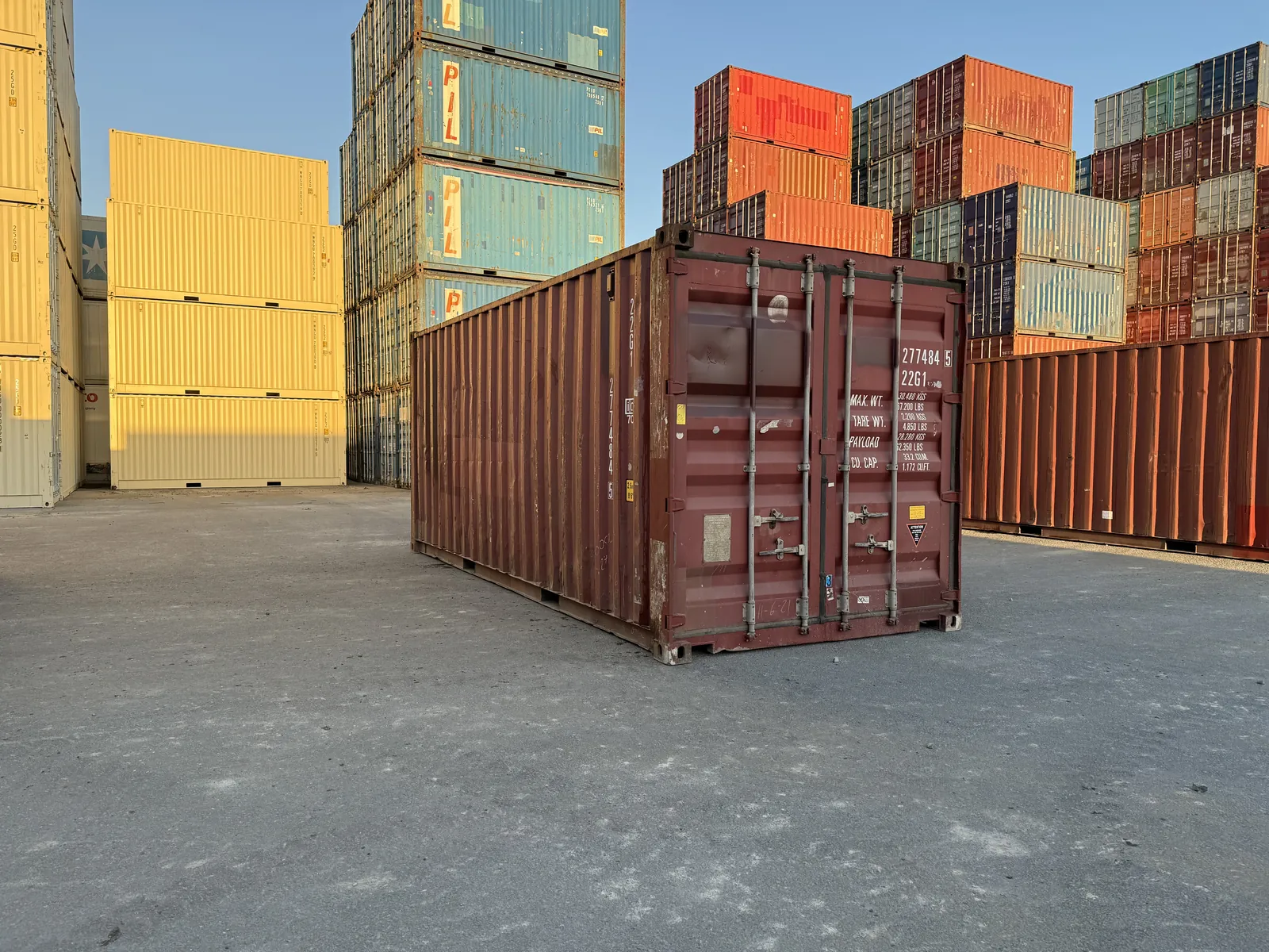 Cargo-worthy container ready for hire from Mackay